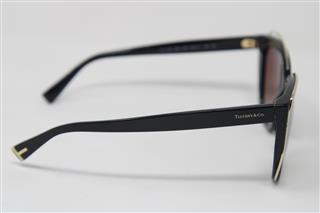 Tiffany Sunglasses TF4148 80013B Black Frame W/ Brown Lens 54MM